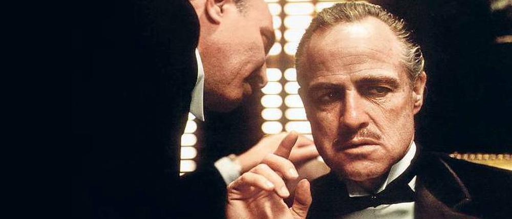 Marlon Brando in „Der Pate“, USA 1972.
