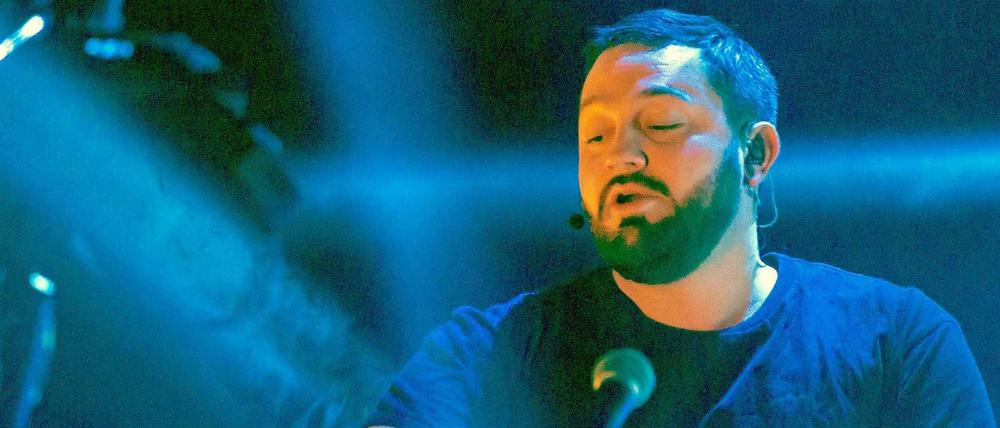 Fritz Kalkbrenner am Freitag in der Columbiahalle.
