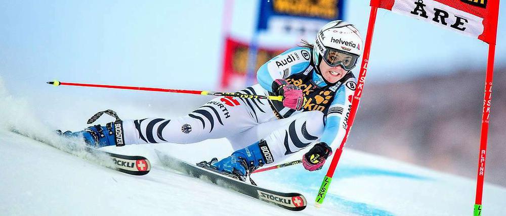 Höfl-Riesch ist weg, jetzt komm ich. Viktoria Rebensburg.