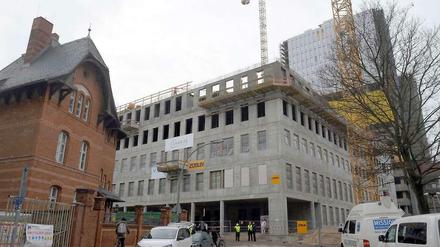 Der OP-Neubau der Charité in Mitte.