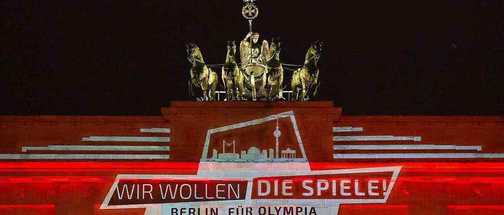Färbt Olympia schon ab? Die Zustimmung der Bevölkerung entscheidet.