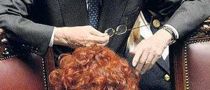 Um seine Nachfolge geht es – der zurückgetretene Präsident Napolitano.