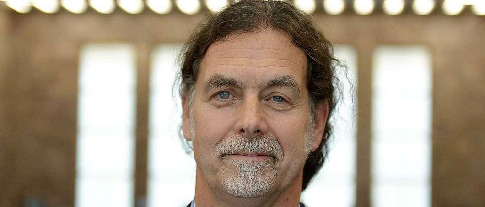 Der Sonderbeauftragte der Bundesregierung für den Kampf gegen die Ebola-Epidemie, Walter Lindner, 2014 im Auswärtigen Amt in Berlin.