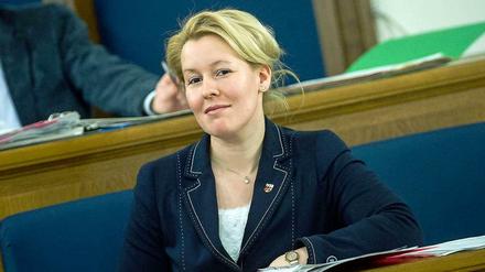Regiert bald Neukölln, lebt aber in Friedrichshain: Franziska Giffey (SPD)
