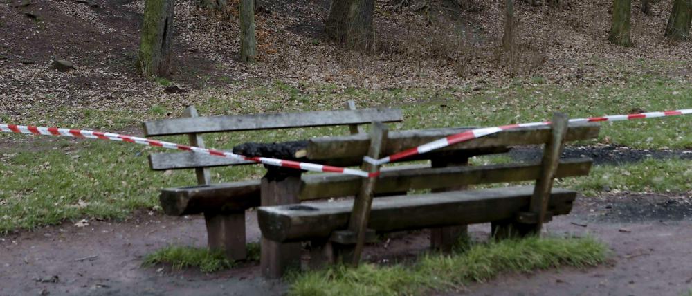 An diesem Rastplatz in Darmstadt wurde am Mittwochmorgen die Leiche einer 19-jährigen jungen Frau gefunden.