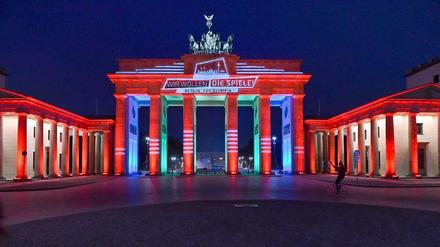 Das war schonmal nachhaltig: Das Brandenburger Tor blieb stehen, nachdem es für Olympia Werbung gemacht hatte, und wird weiterhin als Touristenmagnet genutzt.