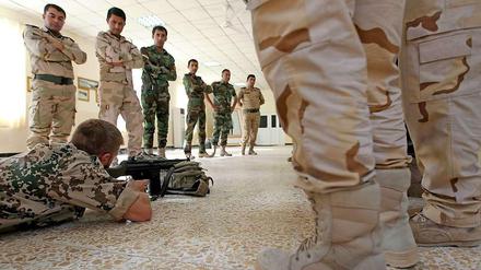 Die Bundeswehr beschloss am Donnerstag 100 Deutsche Soldaten in den Nordirak zu schicken.