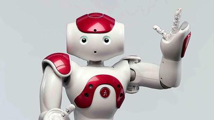 Prototyp "NAO" ist 58 Zentimeter hoch und 5,4 Kilogramm schwer. Der Roboter arbeitet jetzt bei einer japanischen Bank.