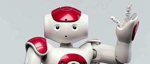 Prototyp "NAO" ist 58 Zentimeter hoch und 5,4 Kilogramm schwer. Der Roboter arbeitet jetzt bei einer japanischen Bank.