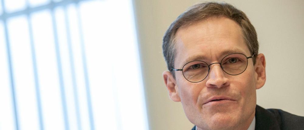 Berlins Regierender Bürgermeister Michael Müller (SPD)