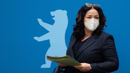 Berlins frühere Gesundheitssenatorin Dilek Kalayci (SPD) 2021.