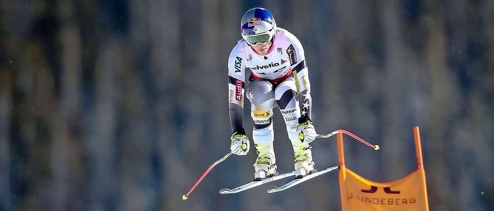 Grund zum Abheben. Eine starke WM würde Vonns Comeback perfekt machen. 
