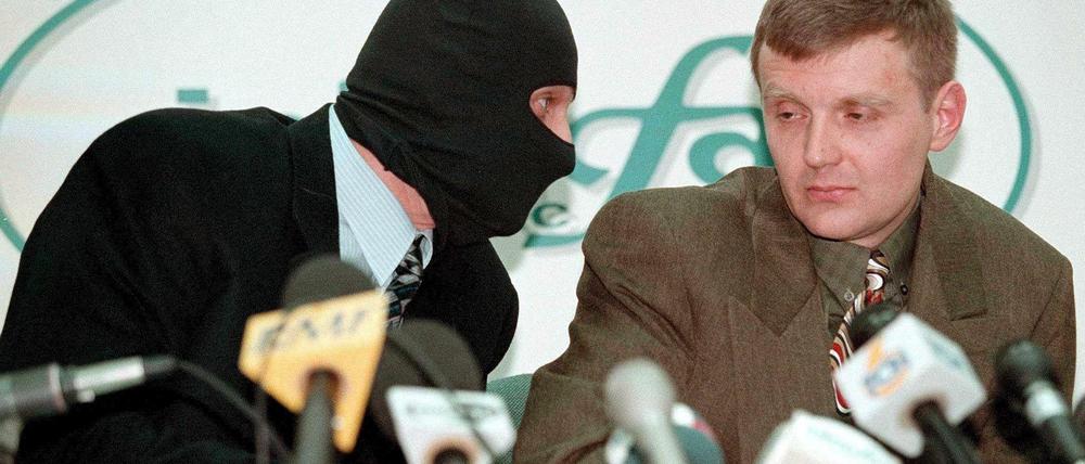 Eine schillernde Figur: Alexander Litwinenko war KGB-Agent, Sicherheitsberater, Überläufer und Dissident. Hier ist er auf einem Foto von 1998 zu sehen.