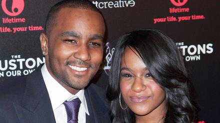 Bobby Brown mit Tochter Bobbi Kristina Brown.