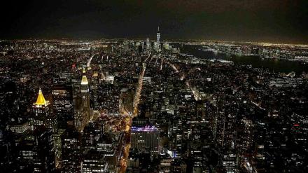 Der Ausblick vom Empire State Building.