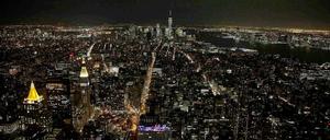 Der Ausblick vom Empire State Building.