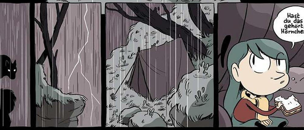 Sanfter Grusel: Eine Seite aus dem besprochenen Band.