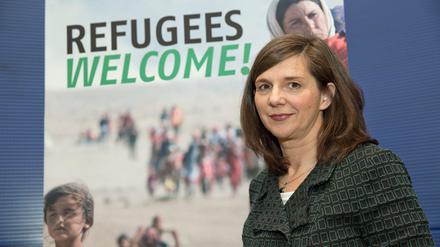 Kathrin Göring-Eckardt und ihre Fraktion wollen nicht nur Regeln ändern, sondern auch eine neue Willkommenskultur.