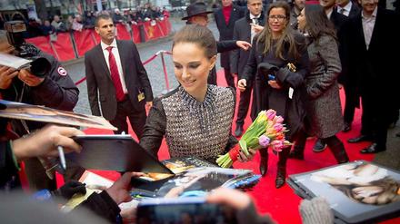 Sie ist da! Natalie Portman...