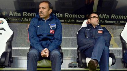 Nicht mehr beste Freunde: Jos Luhukay (links) und Michael Preetz