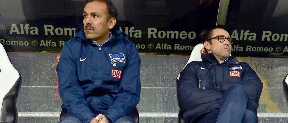 Nicht mehr beste Freunde: Jos Luhukay (links) und Michael Preetz