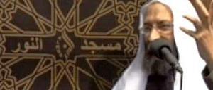 Der Gastprediger Sheikh Abdel Moez al Eila in der Neuköllner Al-Nur-Moschee