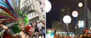 Geht das zusammen? Die Macher der andächtigen Lichtgrenze kümmern sich nun auch um das schrille Spektakel Karneval der Kulturen.