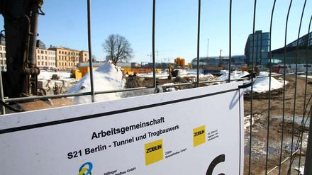 Während die einen schon bauen, diskutieren die anderen noch über Sinn und Unsinn der S-Bahn zum Hauptbahnhof. 