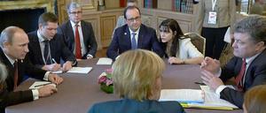 Am Mittwoch soll es in Minsk ein Gipfeltreffen zum Ukraine-Konflikt geben (hier ein Archivbild aus Mailand).