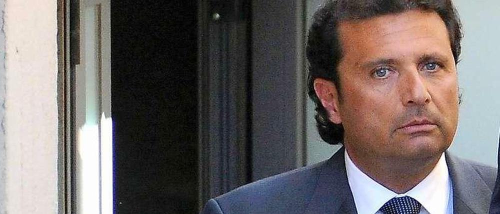 Francesco Schettino, Ex-Kapitän der Costa Concordia.