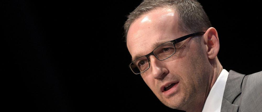 Bundesjustizminister Heiko Maas (SPD)