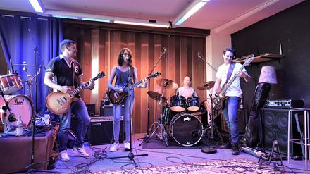 Die Band „Dead Horse Riding“ bei der Probe im Rockhaus.