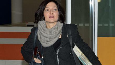Dann packen Sie mal schön Ihre Sachen. Katharina Reiche macht den Abflug.