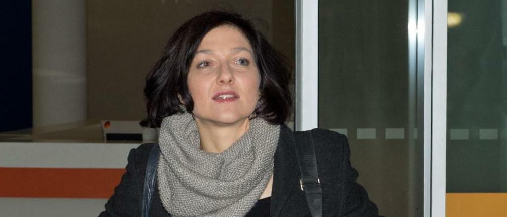 Dann packen Sie mal schön Ihre Sachen. Katharina Reiche macht den Abflug.