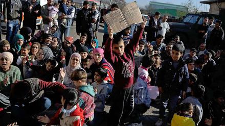 Syrische Flüchtlinge in Bulgarien.