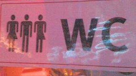 All-Gender-Toilette im "Südblock" am Kotti.