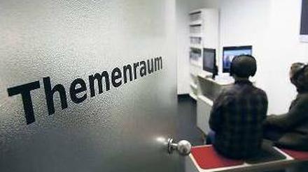 Immer neu: Themenraum der ZLB.