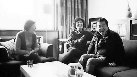"A guy from Fenyang": Jia Zhang-ke (r.) gibt sich offen und unprätentiös.
