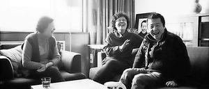 "A guy from Fenyang": Jia Zhang-ke (r.) gibt sich offen und unprätentiös.