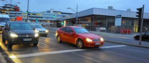 Neues Haus. Auf dem Hanne-Sobek-Platz in Gesundbrunnen steht nun das Bahnhofsgebäude.