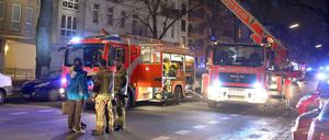 Die Löscharbeiten waren schnell abgeschlossen.