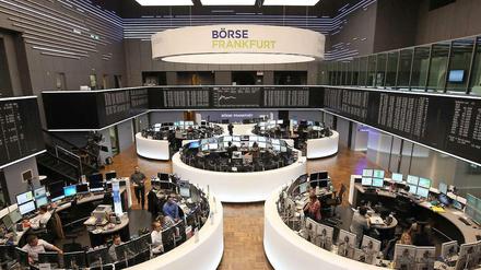 Der deutsche Leitindex Dax sprang auf über 11.000 Punkte.