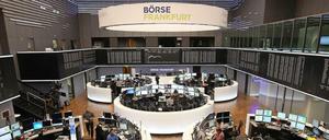 Der deutsche Leitindex Dax sprang auf über 11.000 Punkte.