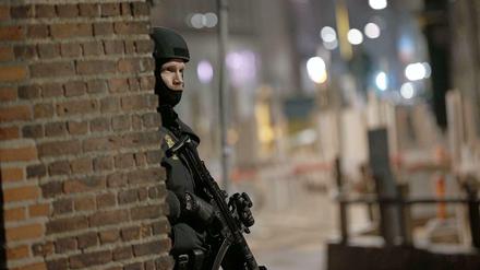 Großes Polizeiaufgebot in Kopenhagen.