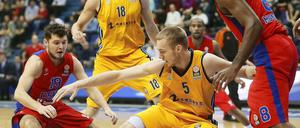 Niels Giffey hat es im Top16 mit Spitzenteams wie ZSKA Moskau zu tun.