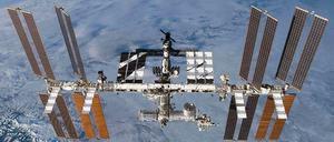 Die Internationale Raumstation (ISS).