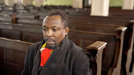 Der Nigerianer Chinedu Osobie wurde von der Sophiengemeinde in Berlin-Mitte aufgenommen.