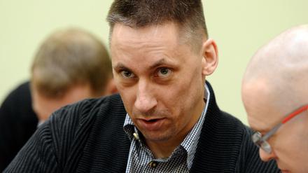 Der Angeklagte Ralf Wohlleben im NSU-Prozess in München 