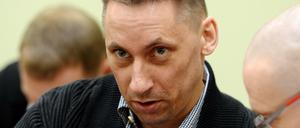 Der Angeklagte Ralf Wohlleben im NSU-Prozess in München 
