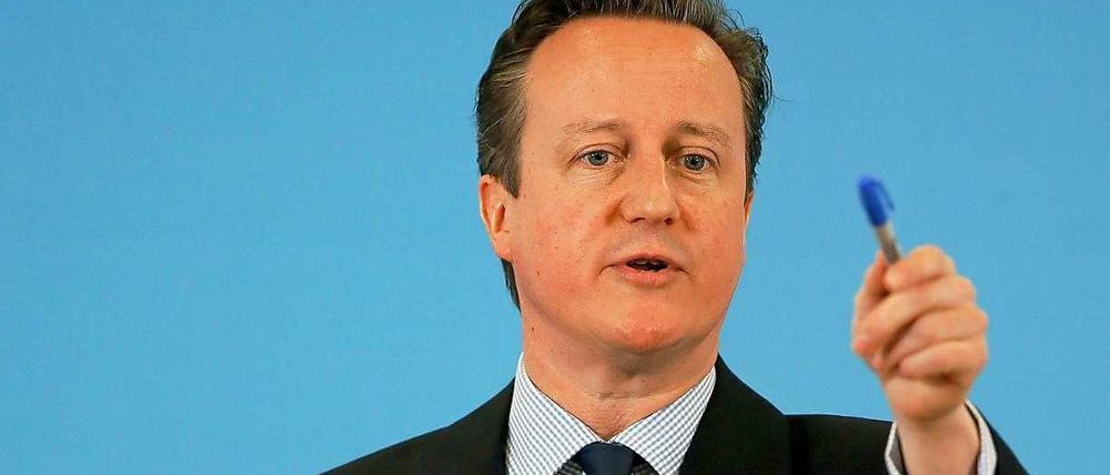Der britische Premier David Cameron